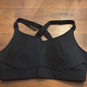 Victoria's Secret Black Crisscross-Back Sports Bra 34C